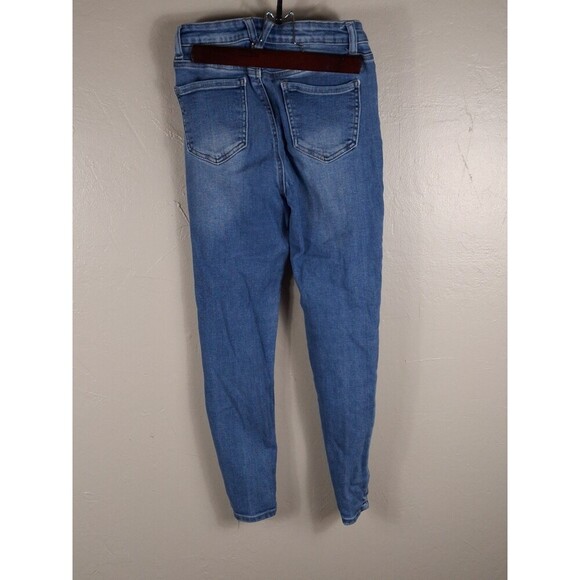 Wax Jeans Los Angeles Light Wash Distressed Size 7/28 - Picture 2 of 16